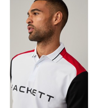 Hackett London Sport polotrja med klassisk passform vit