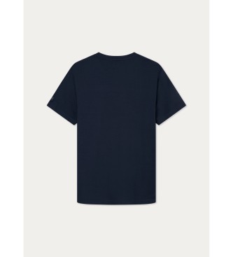 Hackett London Outline T-shirt navy