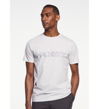 Hackett London Outline T-shirt vit