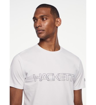 Hackett London Outline-T-Shirt wei