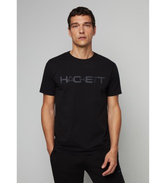 Hackett London T-shirt noir  coupe classique