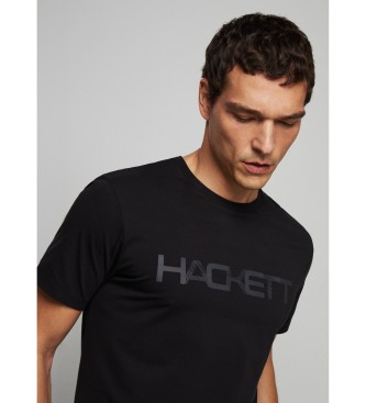 Hackett London T-shirt noir  coupe classique