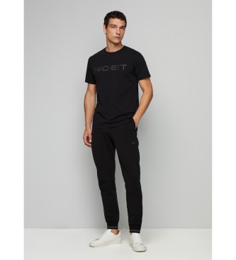 Hackett London T-shirt noir  coupe classique