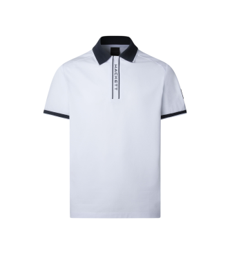 Hackett London Poloshirt wei