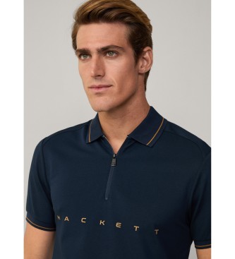 Hackett London Polo fit slim Sport marino