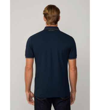 Hackett London Polo fit slim Sport marino