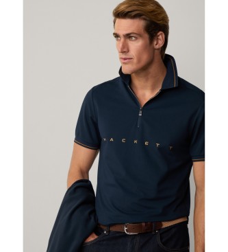 Hackett London Polo fit slim Sport marino