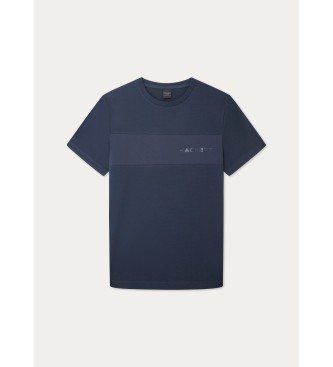 Hackett London Camiseta Hs Insert Logo marino