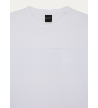 Hackett London T-shirt Hs Insert Logo blanc