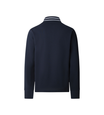 Hackett London Polo Jacq Bestckt marineblau
