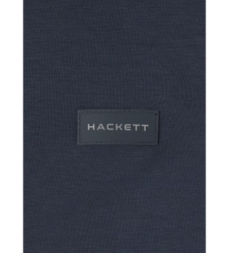 Hackett London Jakna Hs z logotipom Hoody Fz navy
