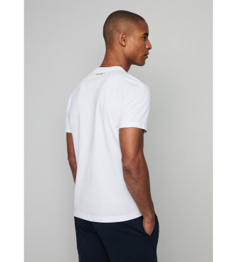 Hackett London Majica z logotipom bela