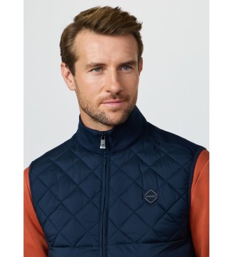 Hackett London HS Hex Vest navy