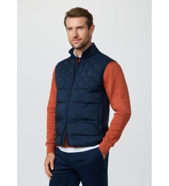 Hackett London HS Hex Vest navy
