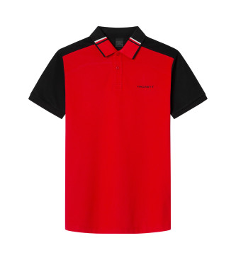 Hackett London Sport polotrja med klassisk passform rd