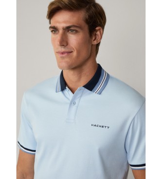 Hackett London Polo Hs Resort ovratnik modra