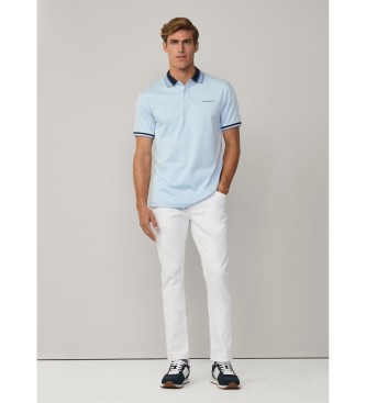 Hackett London Polo Hs Resort Collar azul