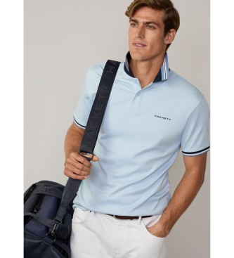 Hackett London Polo Hs Resort ovratnik modra