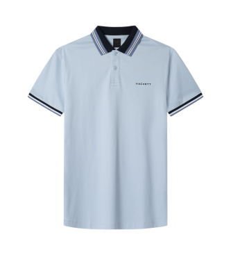 Hackett London Polo Hs Resort Collar azul