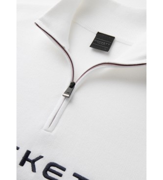 Hackett London Jersey Ski blanco