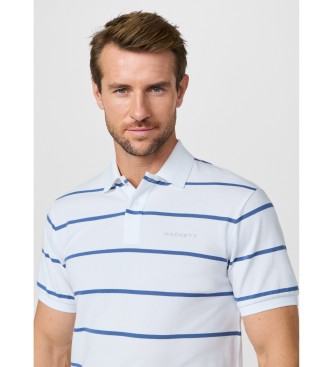 Hackett London HS Stripe polo wit