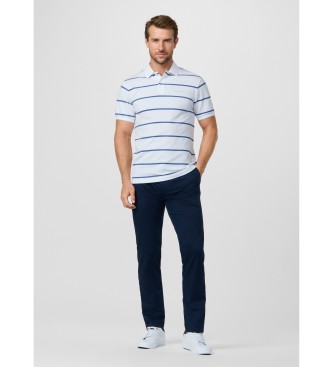 Hackett London HS Stripe polo wit