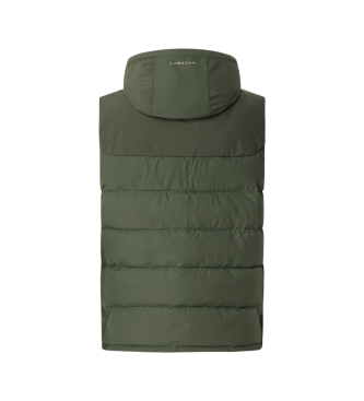 Hackett London Chaleco HS Sub Zero Gilet verde