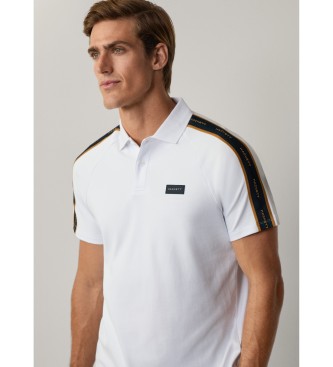 Hackett London Plo desportivo de corte clssico branco