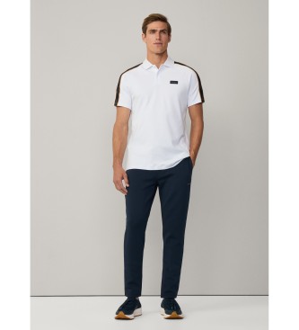 Hackett London Plo desportivo de corte clssico branco