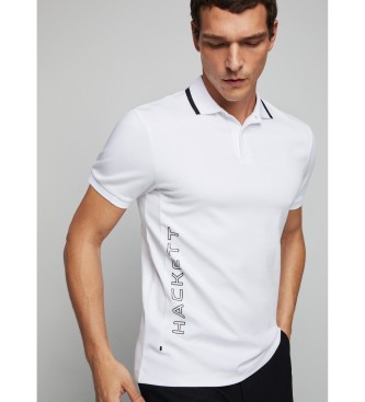 Hackett London Hs Tech Placket wit poloshirt