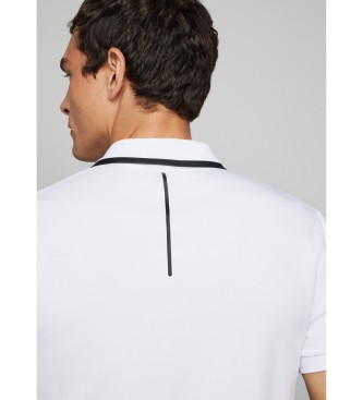 Hackett London Hs Tech Placket wit poloshirt