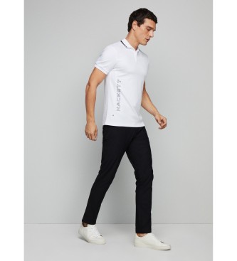 Hackett London Hs Tech Placket wit poloshirt