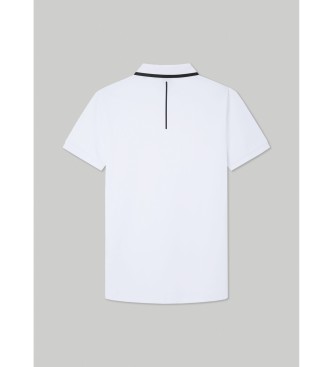 Hackett London Hs Tech Placket wit poloshirt