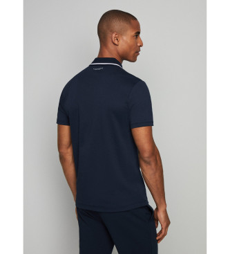 Hackett London Polo tecnologica della Marina