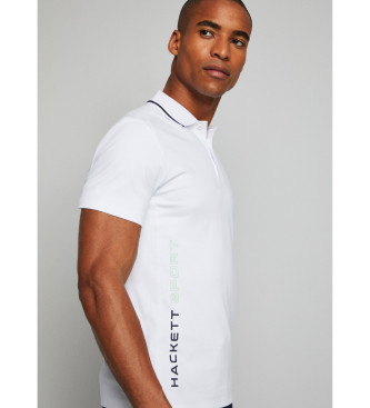 Hackett London Polo tecnica bianca