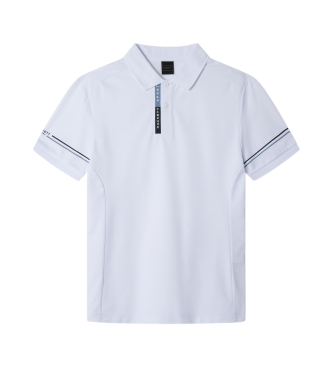 Hackett London Polo fit slim Sport blanco