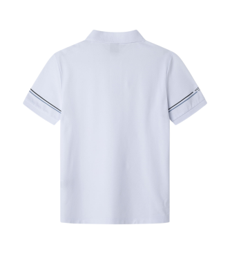 Hackett London Polo fit slim Sport blanco