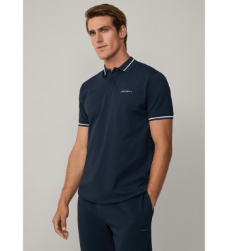 Hackett London Polo Hs Tipped navy
