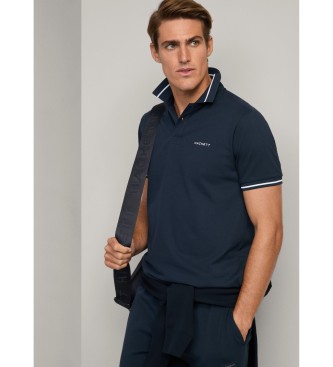 Hackett London Polo Hs Tipped navy