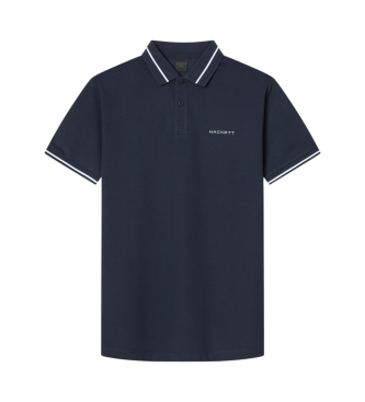 Hackett London Polo Hs Tipped navy