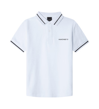 Hackett London Športna polo majica classic fit bela