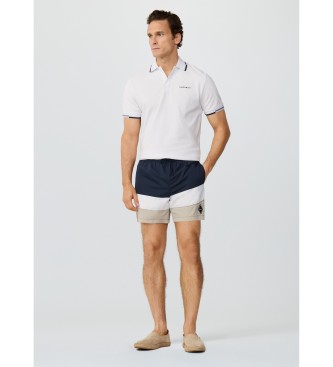 Hackett London Colour Block baddr�kt marinbl�