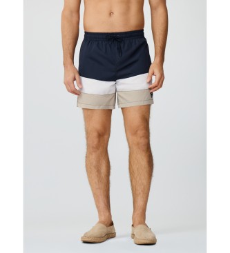 Hackett London Colour Block baddr�kt marinbl�