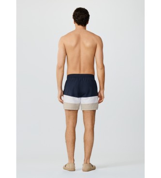 Hackett London Colour Block baddr�kt marinbl�