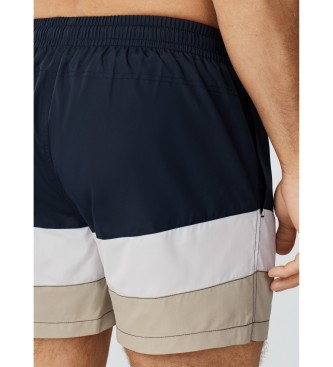 Hackett London Colour Block baddr�kt marinbl�