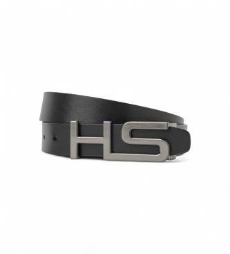 Hackett London Black Golf Belt