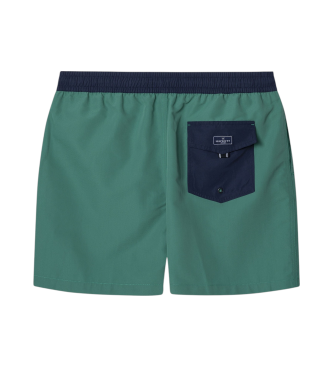 Hackett London Kostium kąpielowy Htg Number zielony