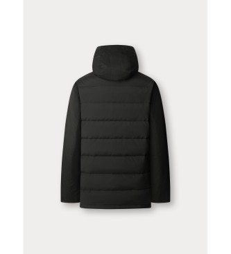 Hackett London Hybrid Parka mrkgrn