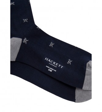 Hackett London Icon calzini marini