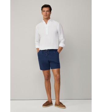 Hackett London Icon solid marinbl baddrkt